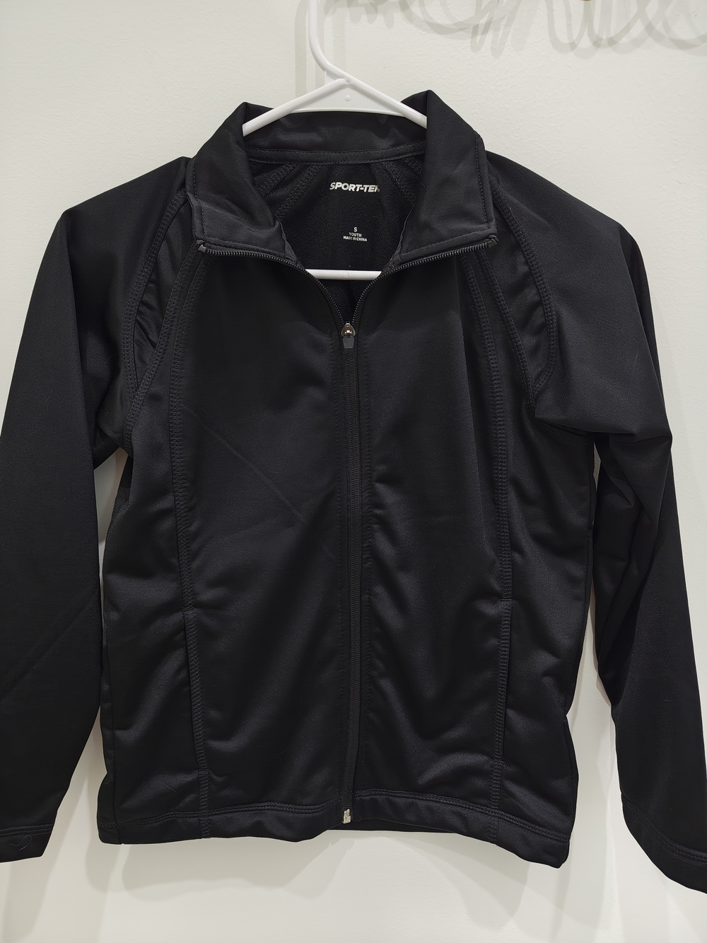 Sport-Tek Black Youth Full-Zip Jacket